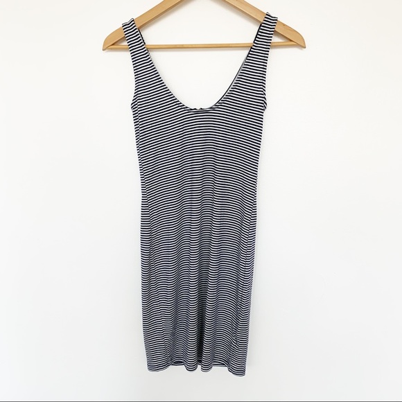 Aritzia Dilema Striped Stretch Tank Dress - Picture 2 of 8